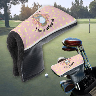 Wizard with Ball Golf Head Cover