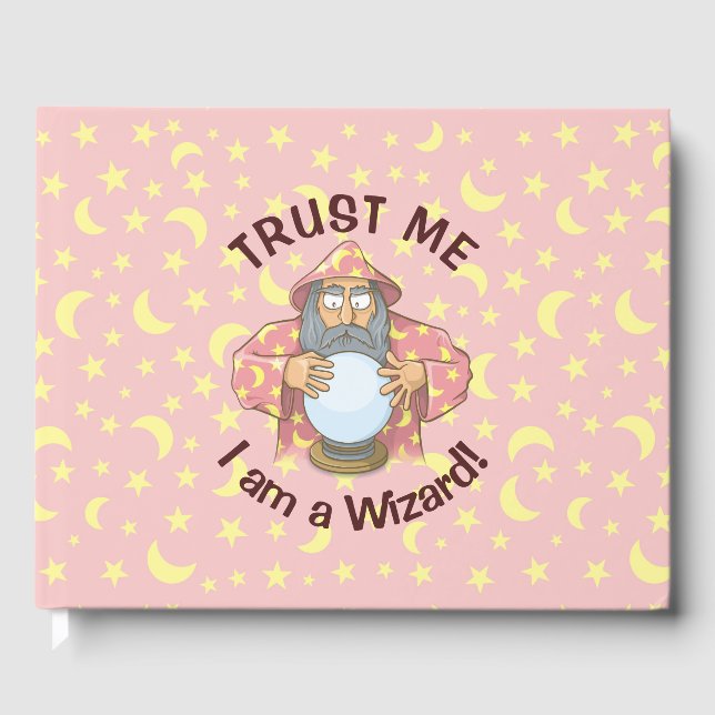 Wizard with Ball Guest Book (Front)