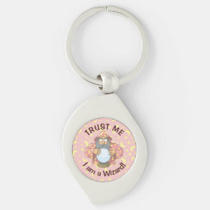 Wizard with Ball Keychain