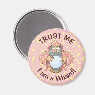 Wizard with Ball Magnet