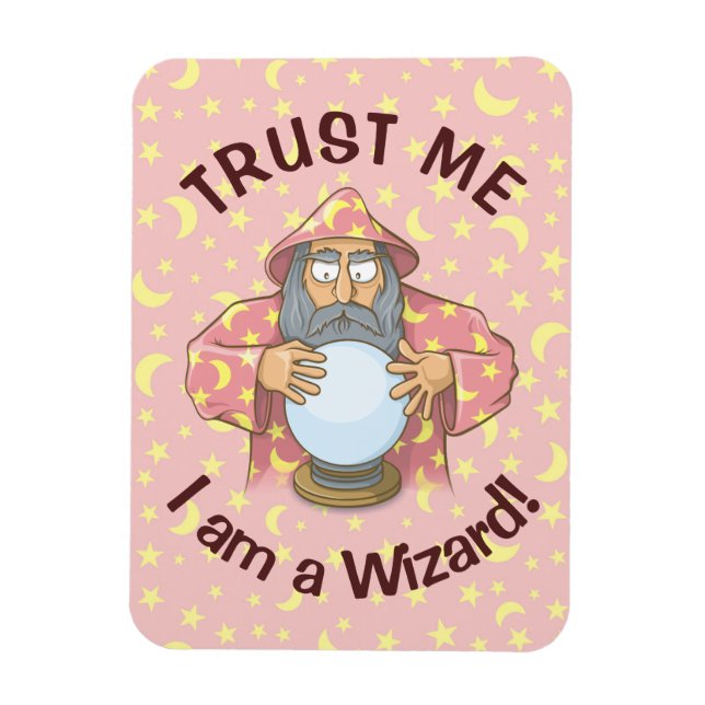 Wizard with Ball Magnet (Vertical)