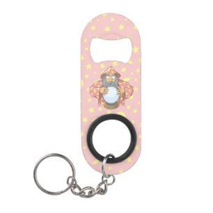 Wizard with Ball Mini Bottle Opener