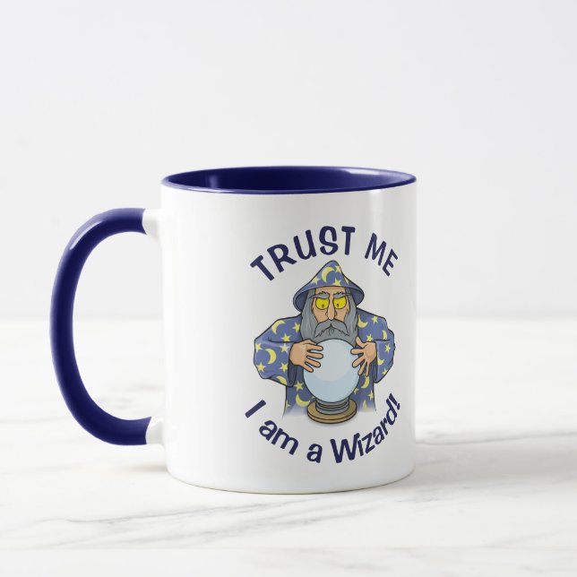 Wizard with Ball Mug (Left)