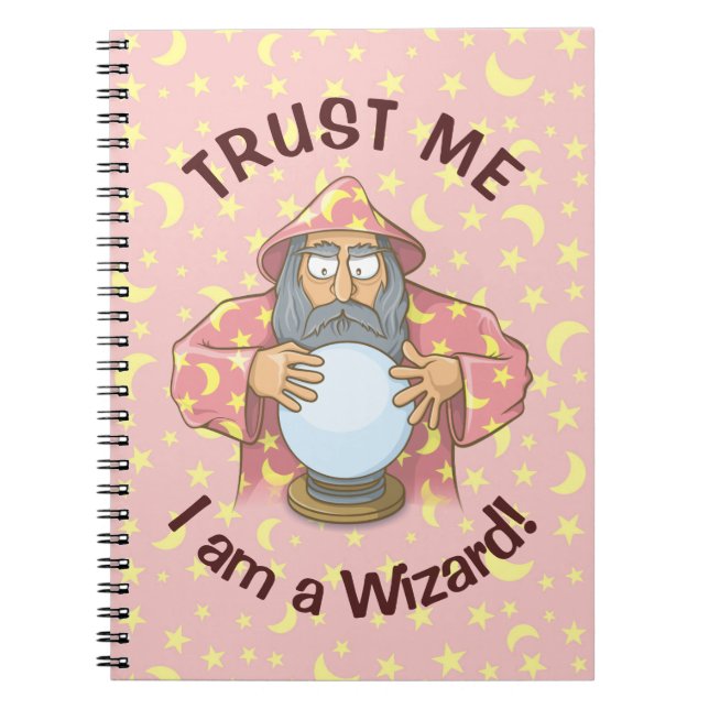 Wizard with Ball Notebook (Front)
