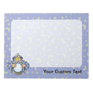 Wizard with Ball Notepad