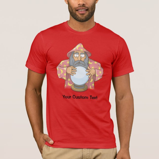 Wizard with Ball T-Shirt (Front)