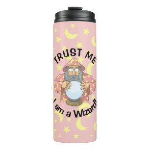 Wizard with Ball Thermal Tumbler
