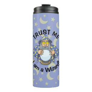 Wizard with Ball Thermal Tumbler