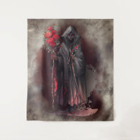 Wizardry | Shadowy Dark Witch Glowing Red Eyes