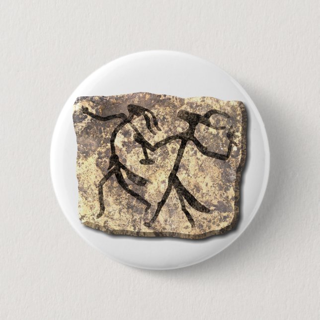 Wizards Dance stone button (Front)