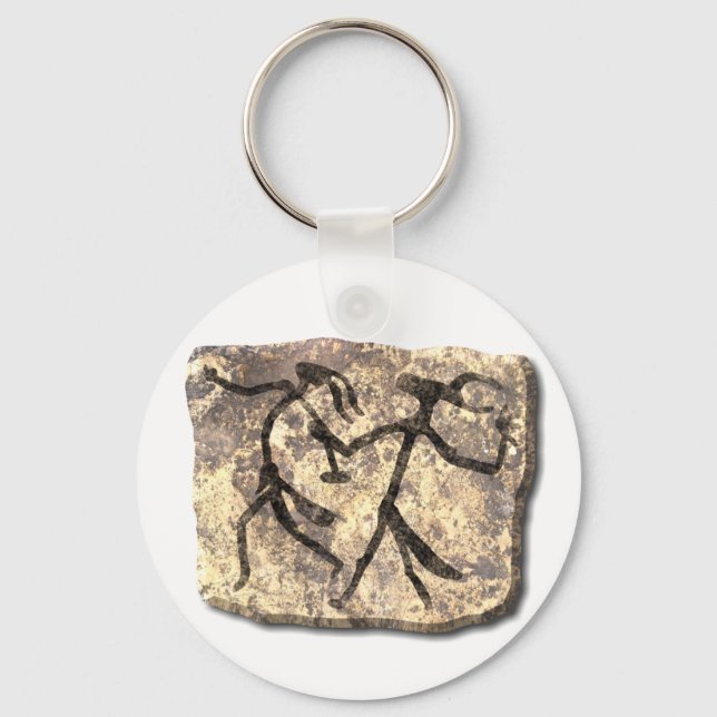 Wizards Dance stone Keychain (Front)