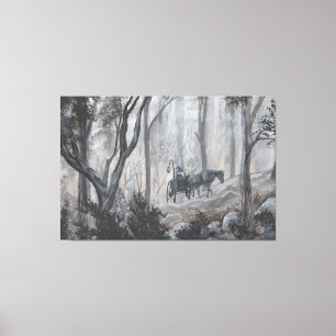 Wizard's Trek Canvas Print