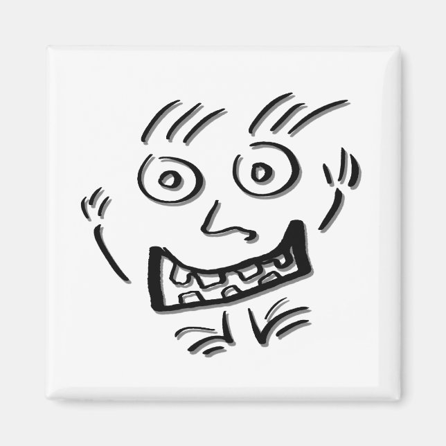 Wizzy DoodleNut by Cussdum Designs Magnet (Front)