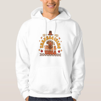 WKRP Turkey Drop Design Hoodie