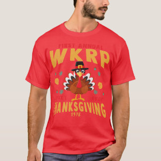 Wkrp Turkey Drop Vintage by el mehdi T-Shirt