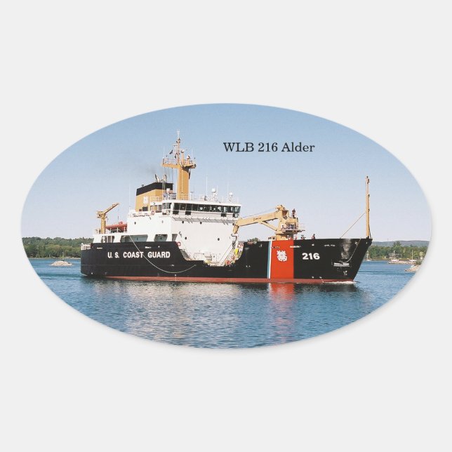 WLB 216 Alder sticker (Front)