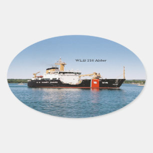 WLB 216 Alder sticker