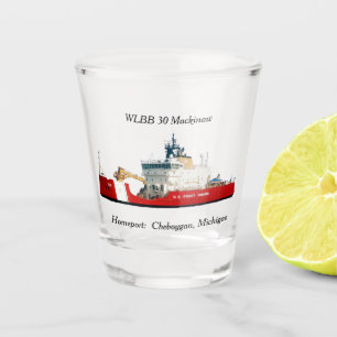 WLBB 30 Mackinaw shot glass