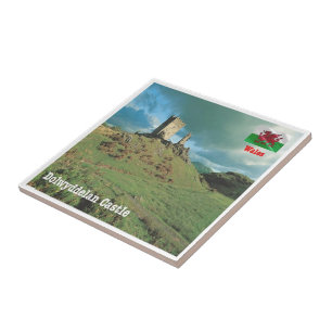 WLS015 DOLWYDDELAN CASTLE, Wales, Europe, Tile