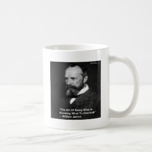 Wm James Citation "Être Sage" Cartes Cadeaux Mugs