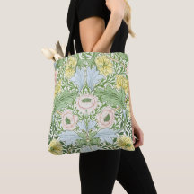 Wm Morris Myrtle Floral Art Nouveau Bright