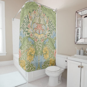 Wm Morris Myrtle Floral Art Nouveau Pastel