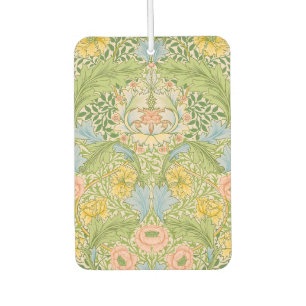 Wm Morris Myrtle Floral Art Nouveau Pastel Air Freshener