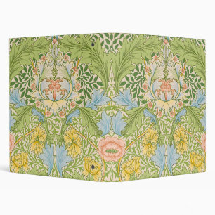 Wm Morris Myrtle Floral Art Nouveau Pastel Binder