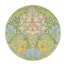 Wm Morris Myrtle Floral Art Nouveau Pastel