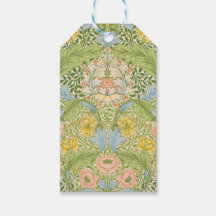 Wm Morris Myrtle Floral Art Nouveau Pastel