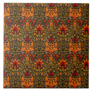 Wm. Morris Saturated Tile