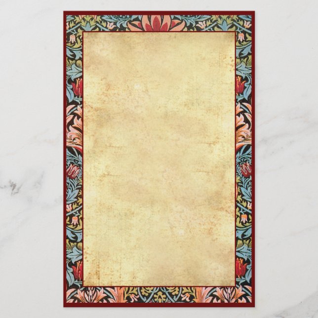 Wm Morris Snakeshead1876 Papeterie (Devant)