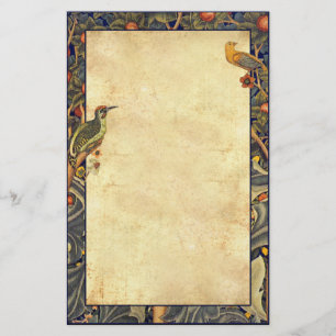 Wm Morris Woodpecker1877 Pre-Raphaelite Stationery
