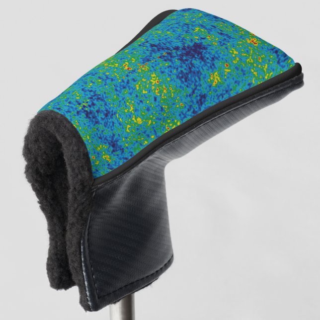 WMAP Microwave Anisotropy Probe Universe Map Golf Head Cover (3/4 Front)