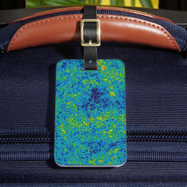 WMAP Microwave Anisotropy Probe Universe Map Luggage Tag (Front Insitu 2)