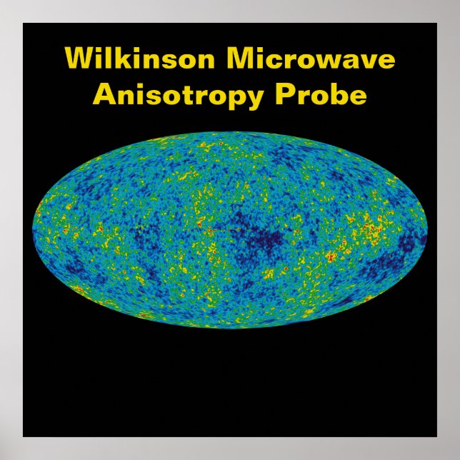 WMAP Universe Wilkinson Microwave Anisotropy Probe Poster (Front)