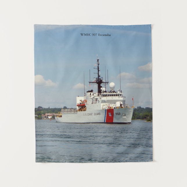 WMEC 907 Escanaba tapestry (Front)