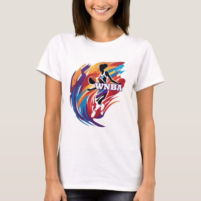WNBA Women's Professional Basketball Shirt (Front)