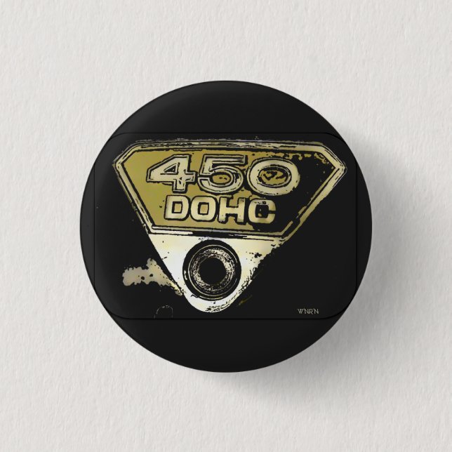 W'nR'n 450 DOHC 1 Inch Round Button (Front)