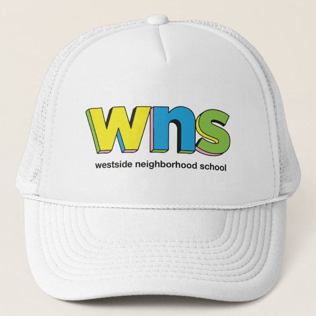 WNS Colour Block Trucker Cap (Front)