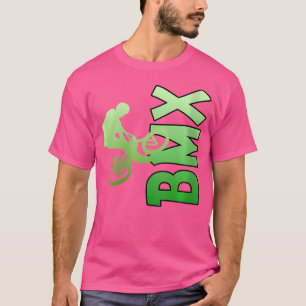 Wo Bmx Stunts Bike Bicycle Bike Funny Motocross T-Shirt