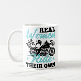 Wo Funny Motorcycle Lover For Women And Girls Moto Coffee Mug