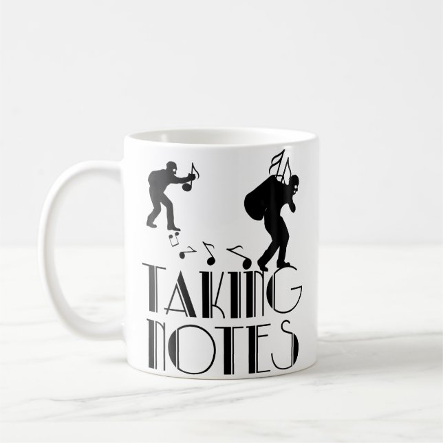 Wo Funny Music Composer Marching Band Director Orc Coffee Mug (Left)