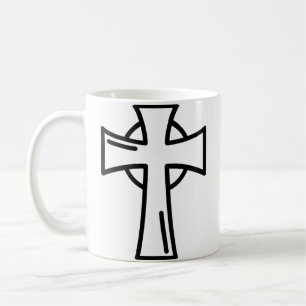 Wo Jesus Cross Christian Symbol Spiritual Love Coffee Mug