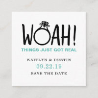 Woah Save The Date