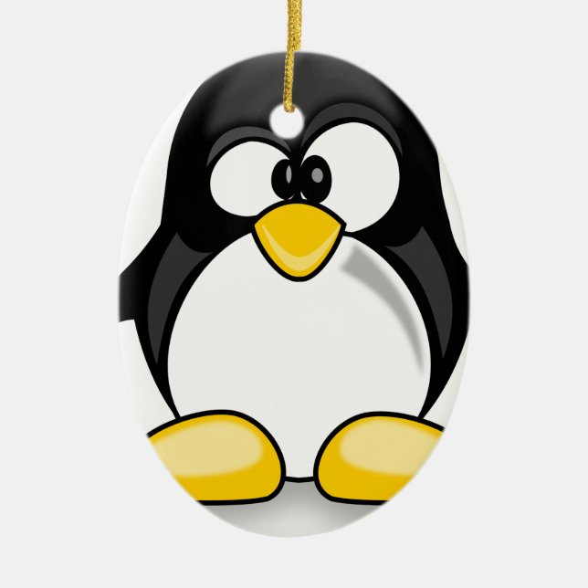 Wobbly Pete Ceramic Ornament (Front)