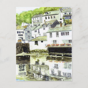 'Wobbly Windows' Postcard