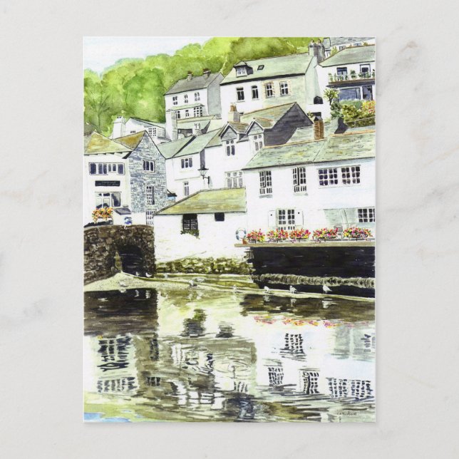 'Wobbly Windows' Postcard (Front)