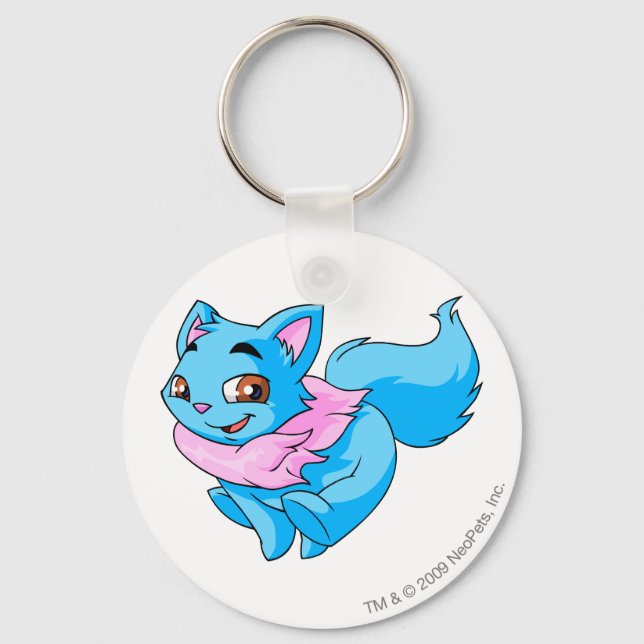 Wocky Blue Keychain (Front)