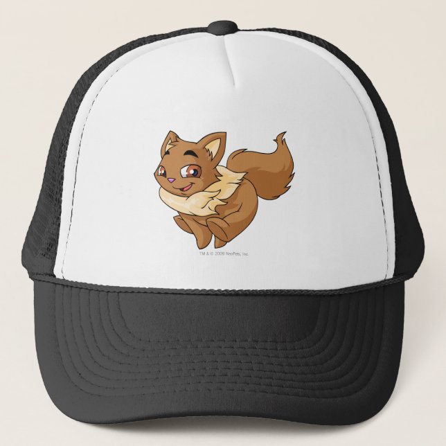 Wocky Brown Trucker Hat (Front)